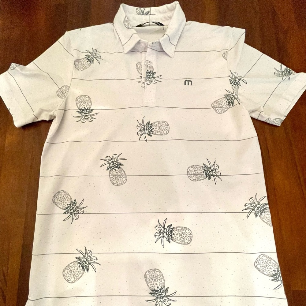 Travis Mathew Pineapple Polo